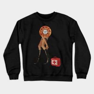 Pizza Legs Crewneck Sweatshirt